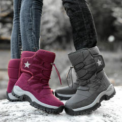women's and men's Winter Snow Boots Keep Warm Shoes Outdoor Activities Clothing Cold Protective
