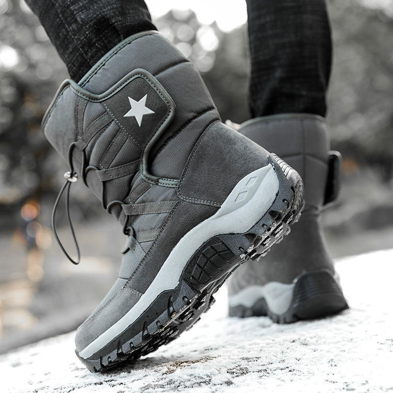 women's and men's Winter Snow Boots Keep Warm Shoes Outdoor Activities Clothing Cold Protective