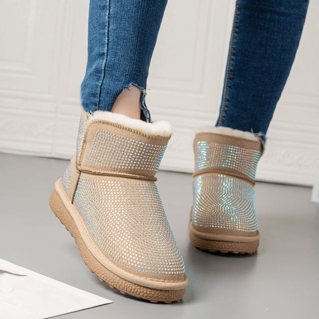 Wholesale Quality Keep Warm Winter Shoes Women'S Wild Fashion Snow Boots