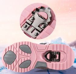 Winter children snow boots children's cotton shoes boys girls with velvet thickening student waterproof non-slip short boot