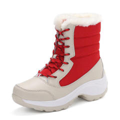 Snow boots Winter brand warm non-slip waterproof women boots mother shoes casual cotton winter autumn boots female