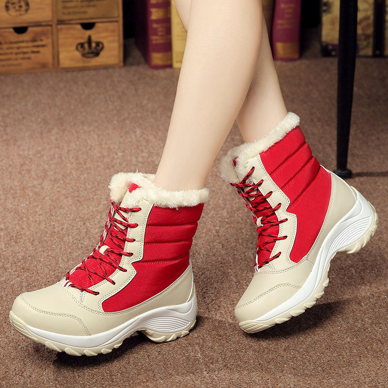 women's and men's Winter Snow Boots Keep Warm Shoes Outdoor Activities Clothing Cold Protective