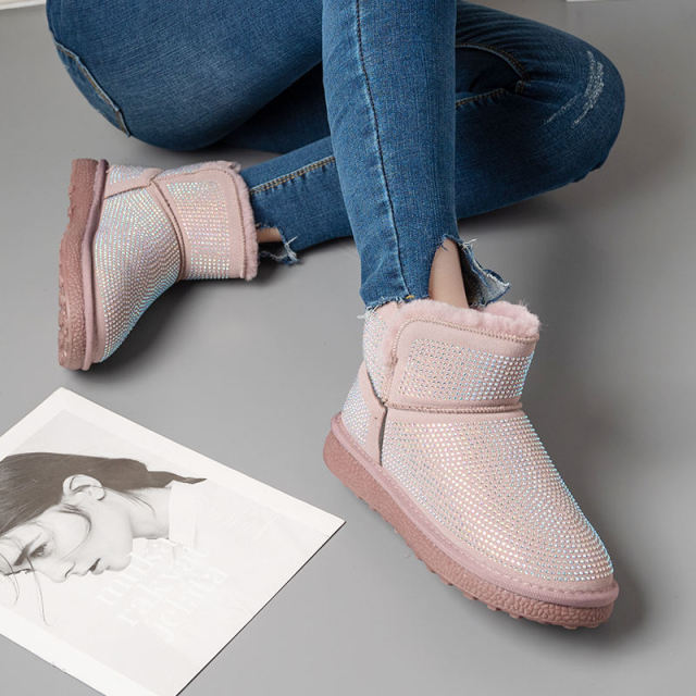 Wholesale Quality Keep Warm Winter Shoes Women'S Wild Fashion Snow Boots