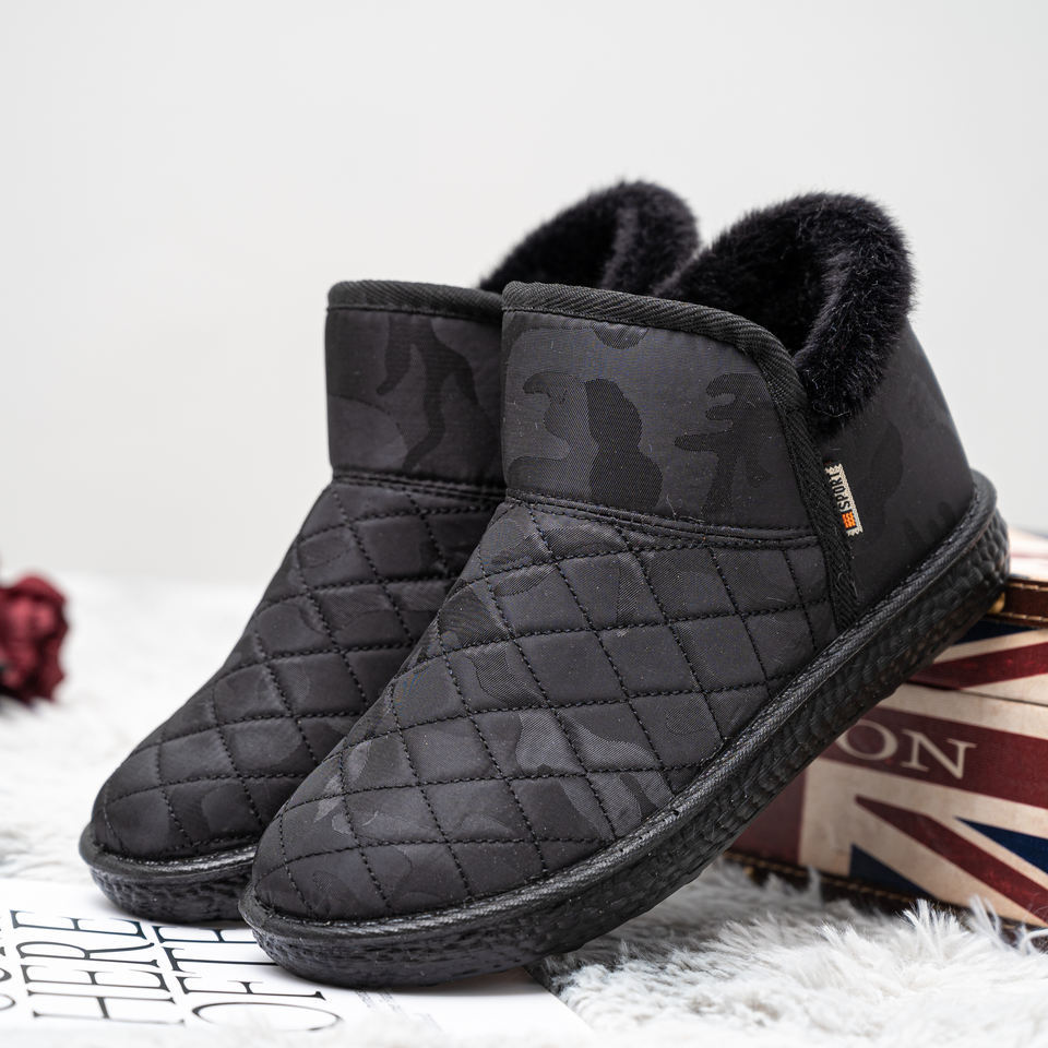 BAIRUILUN Men Shoes New Boots Men Winter Snow Boots Casual women Winter Boots Outdoor Sneakers Furry Warm Male Shoe