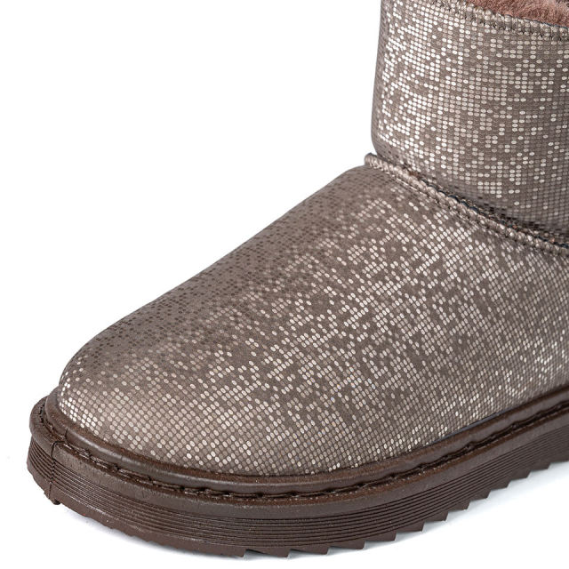 BAIRUILUN Winter Keep Warm Omen Snow Boots Thick Bottom Plush Ankle & Bootie Wholesale Quality Shoes