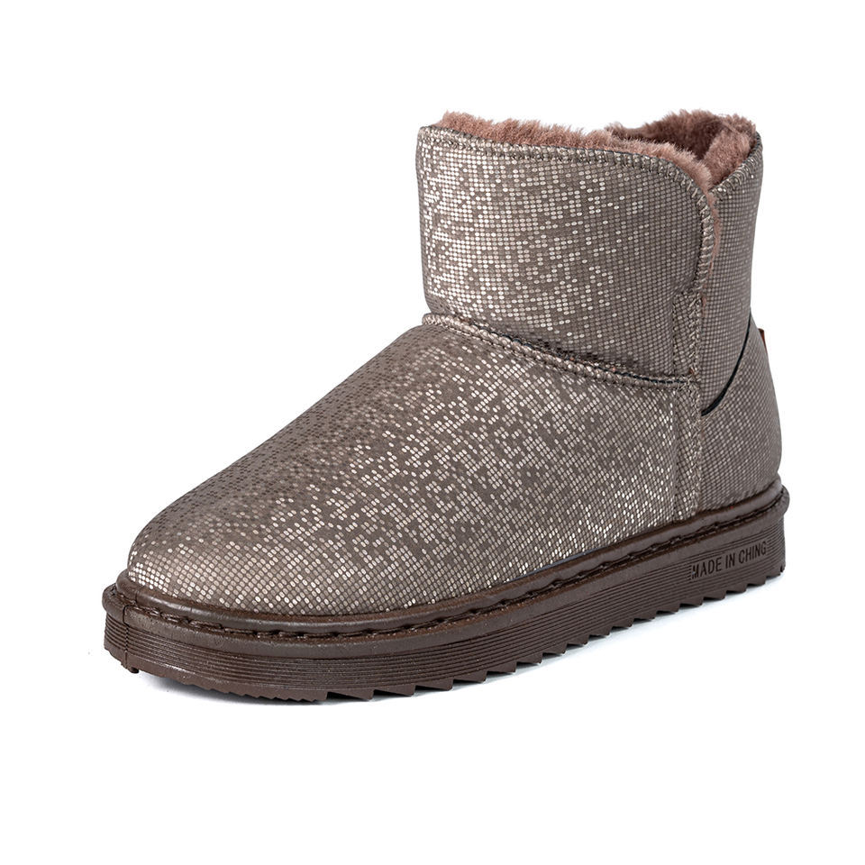 BAIRUILUN Winter Keep Warm Omen Snow Boots Thick Bottom Plush Ankle & Bootie Wholesale Quality Shoes