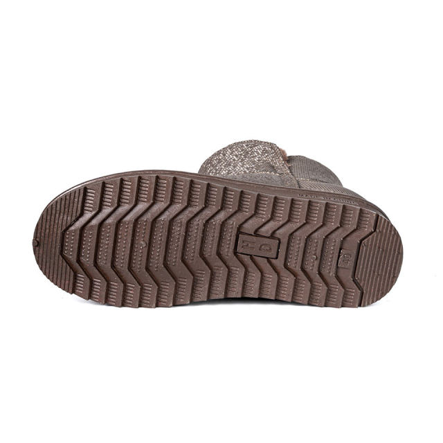 BAIRUILUN Winter Keep Warm Omen Snow Boots Thick Bottom Plush Ankle & Bootie Wholesale Quality Shoes