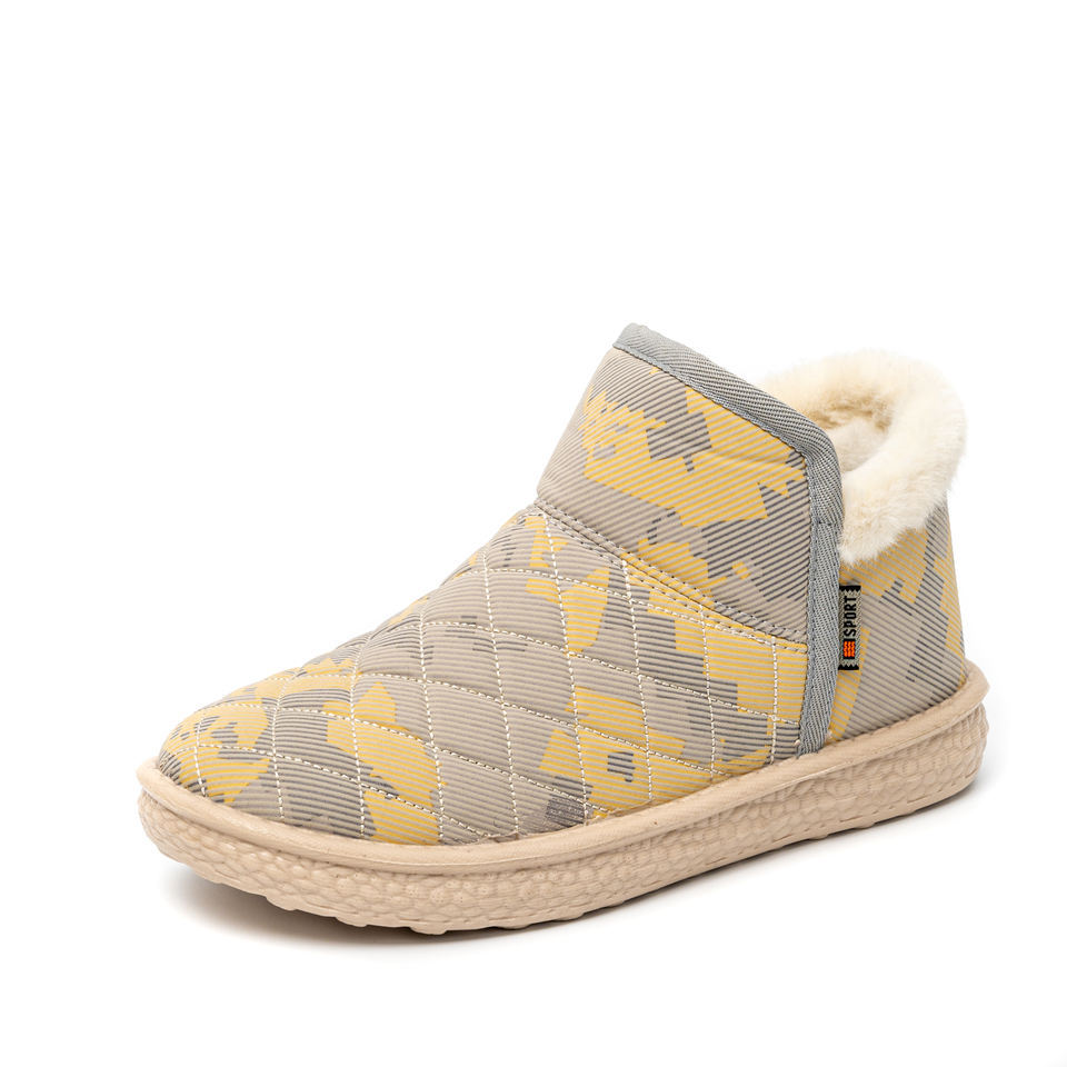 BAIRUILUN Men Shoes New Boots Men Winter Snow Boots Casual women Winter Boots Outdoor Sneakers Furry Warm Male Shoe
