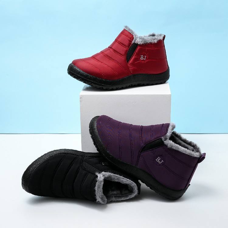 BAIRUILUN Customized Snow Boots for women Keep Warm Comfy Soft Ankle Boots winter boots men waterproof