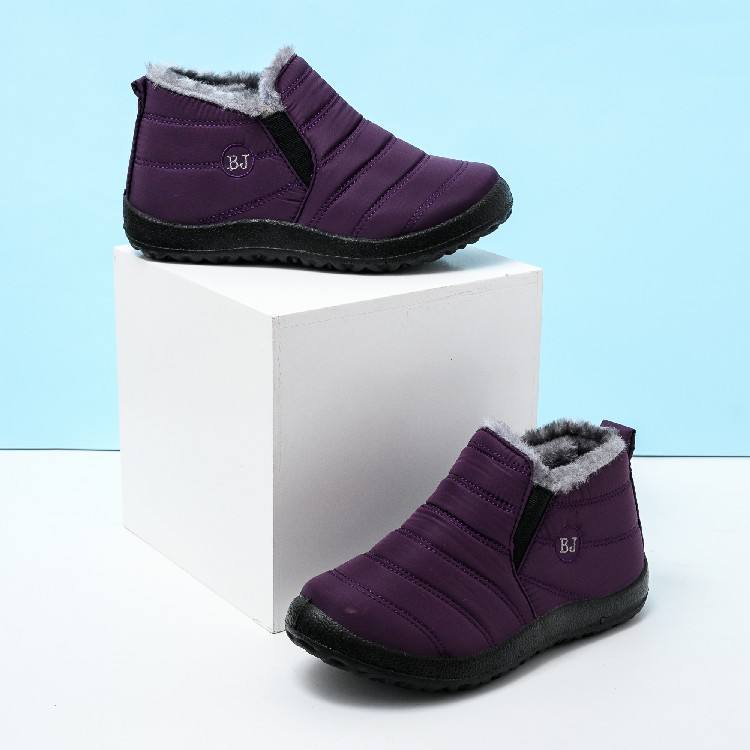 BAIRUILUN Customized Snow Boots for women Keep Warm Comfy Soft Ankle Boots winter boots men waterproof