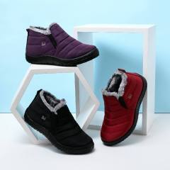 BAIRUILUN Customized Snow Boots for women Keep Warm Comfy Soft Ankle Boots winter boots men waterproof