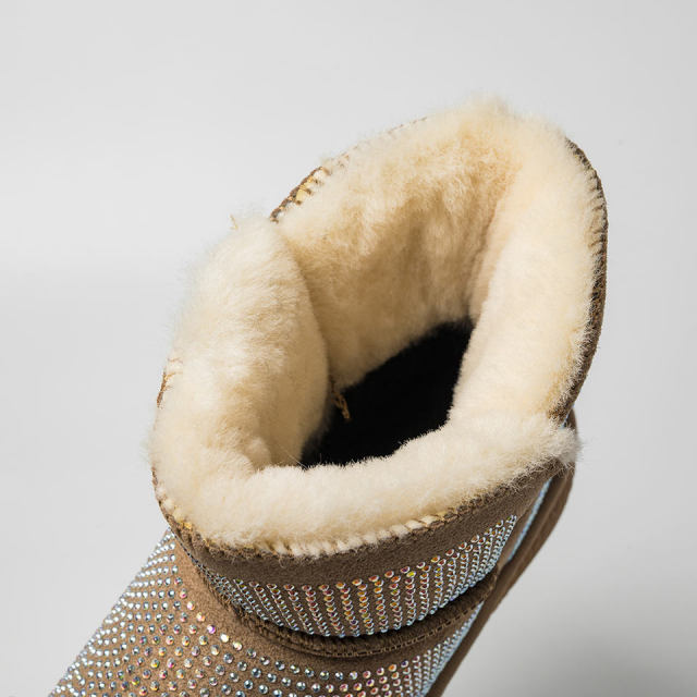 Wholesale Quality Keep Warm Winter Shoes Women'S Wild Fashion Snow Boots