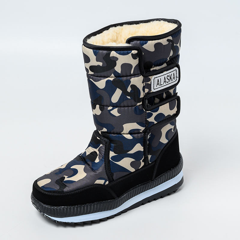 BAIRUILUN Women Snow Shoes Waterproof Keep Warm Comfy Ankle Boots