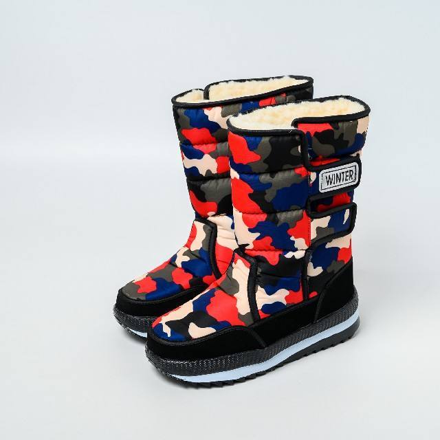 BAIRUILUN Women Snow Shoes Waterproof Keep Warm Comfy Ankle Boots