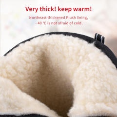 Bairuilun new arrival shoes snow boots Anti Slip Wearable Outdoor Safety men Boot