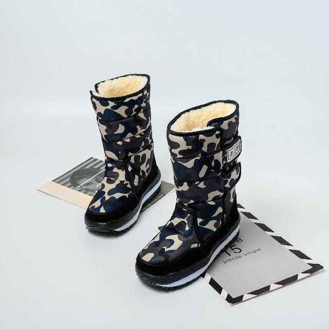 BAIRUILUN Women Snow Shoes Waterproof Keep Warm Comfy Ankle Boots
