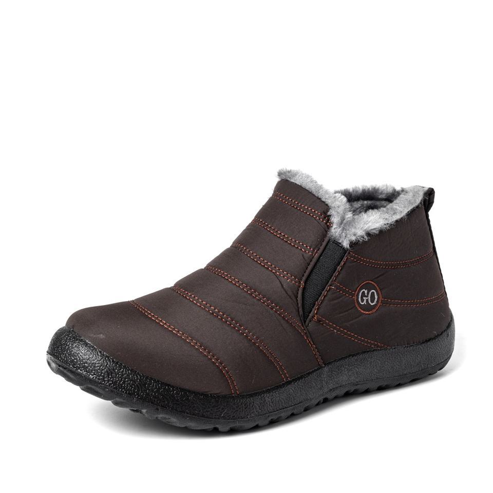 BAIRUILUN Women Snow Shoes Waterproof Keep Warm Comfy Ankle Boots