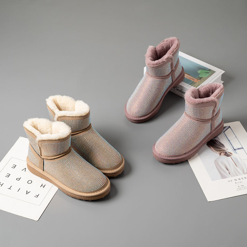 Wholesale Quality Keep Warm Winter Shoes Women'S Wild Fashion Snow Boots
