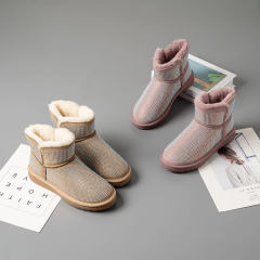 Wholesale Quality Keep Warm Winter Shoes Women'S Wild Fashion Snow Boots