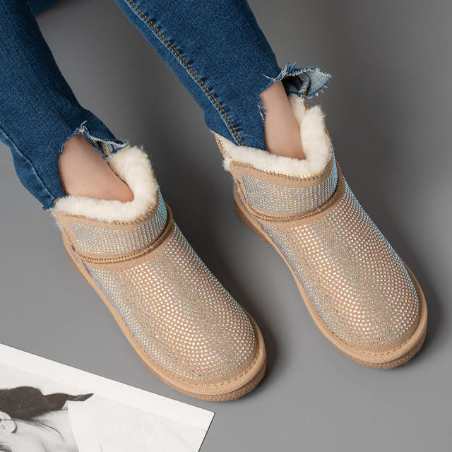 Wholesale Quality Keep Warm Winter Shoes Women'S Wild Fashion Snow Boots