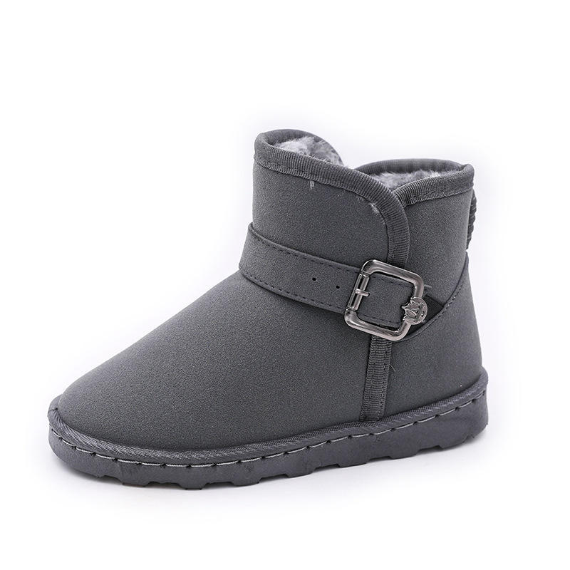BAIRUILUN men Snow Shoes Waterproof Keep Warm Comfy Ankle Boots