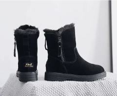 Women Boots Non-slip Waterproof Winter Ankle Snow Boots Women Platform Winter Shoes with Thick Fur thigh high boots