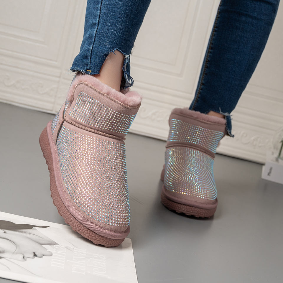 Wholesale Quality Keep Warm Winter Shoes Women'S Wild Fashion Snow Boots