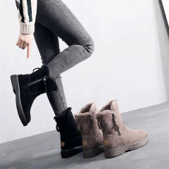 Women Boots Non-slip Waterproof Winter Ankle Snow Boots Women Platform Winter Shoes with Thick Fur thigh high boots