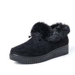 Winter Women Fashion Snow Boots Casual Ankle Boot Warm Platform Cotton Shoes Slip on Ladies Flat Short Boots