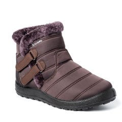 The Latest Waterproof PU Material Warm Cotton Shoes And Anti-Skiing Boots boots women winter boots waterproof