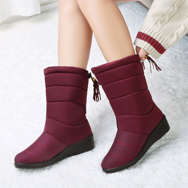 Fashion snow boots womens boots women's winter shoes outdoor boots
