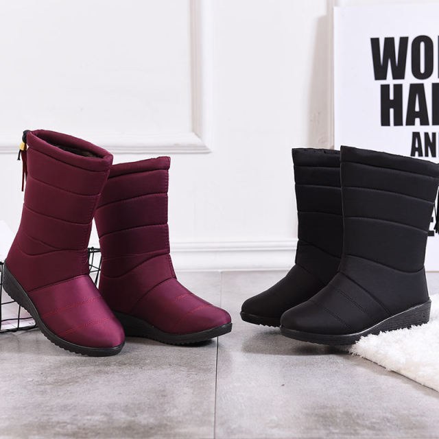 Fashion snow boots womens boots women's winter shoes outdoor boots