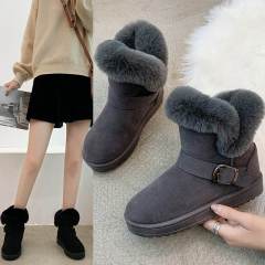 Bairuilun factory wholesale fashion in stock warm casual snow winter boots