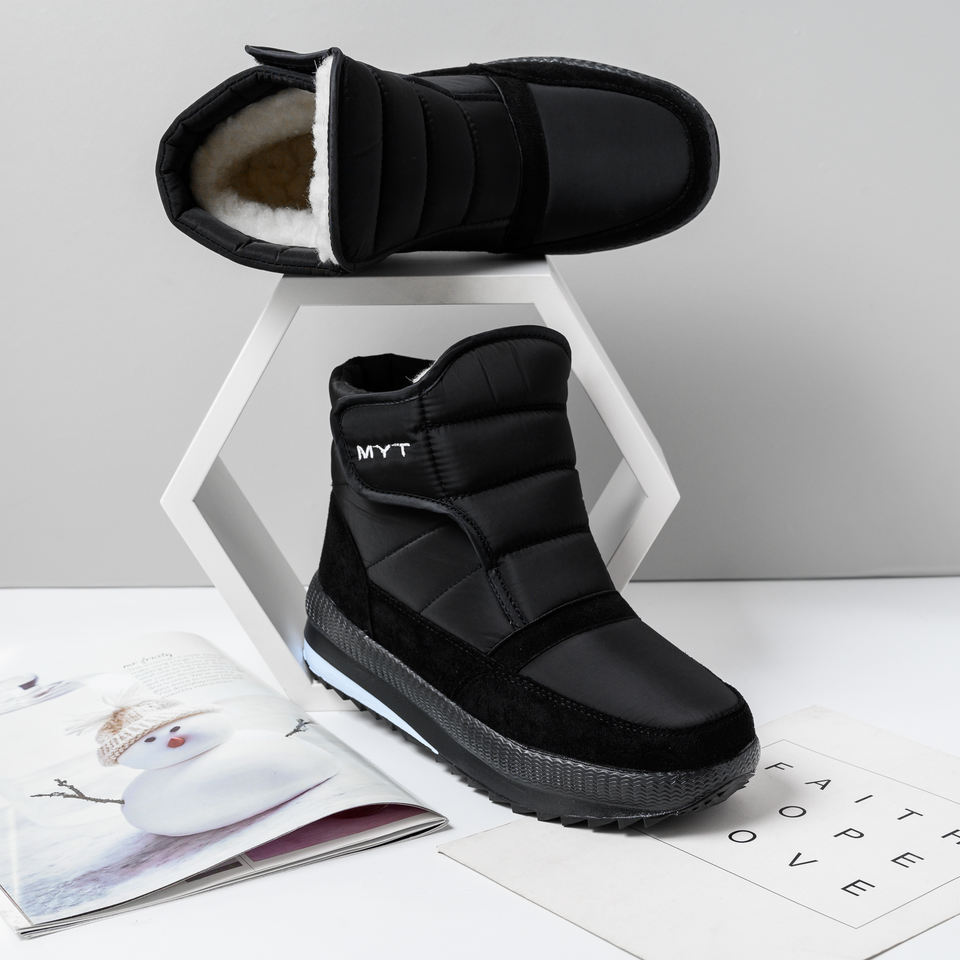 Bairuilun new arrival shoes fashion snow boots for men and women with Waterproof fabric