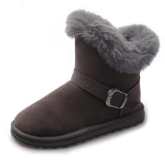 Bairuilun factory wholesale fashion in stock warm casual snow winter boots