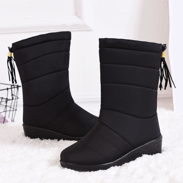 Fashion snow boots womens boots women's winter shoes outdoor boots