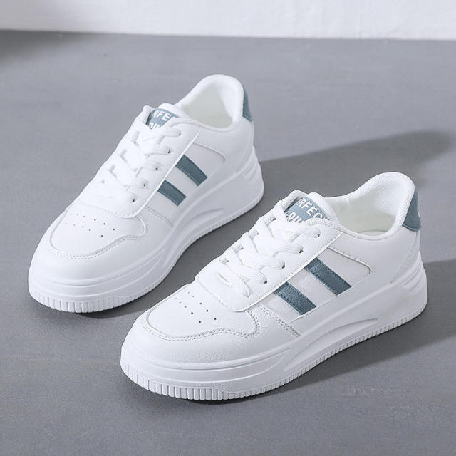 Fashion Dad Shoes Cheap Sports Court Shoes Women Casual Vulcanize Women White Shoes Running