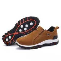 Large Size Shoes Stock Fashion Unisex Walking Style Flats Color Mesh Light Men and Women Slip On Shoes