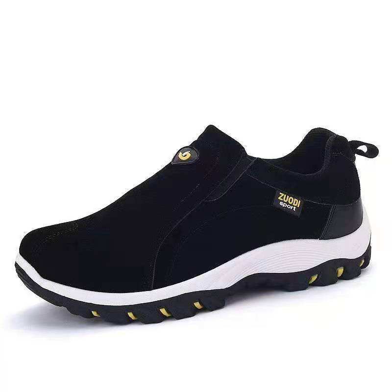 Large Size Shoes Stock Fashion Unisex Walking Style Flats Color Mesh Light Men and Women Slip On Shoes