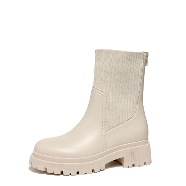 Custom Women's Winter High Quality Middle Snow Boots PU Upper Comfortable And Thermal Lining Shoes For Women