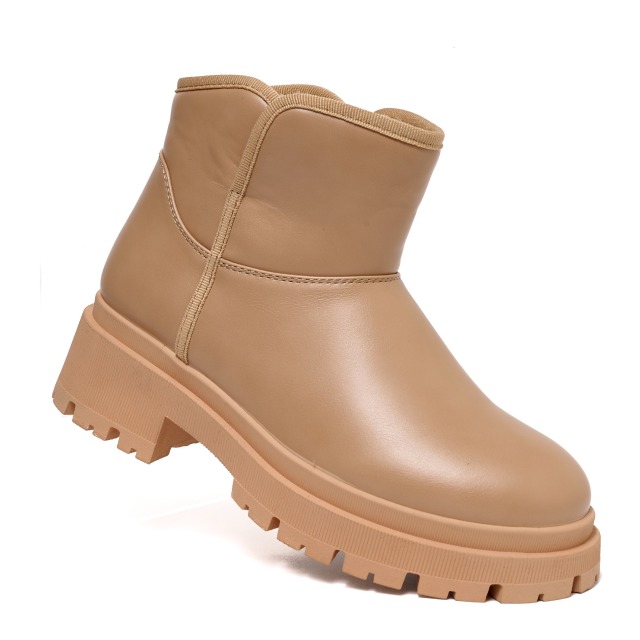 Hot Sale Women's Winter PU Waterproof Upper Snow Boots Lightweight And Warm Lining Snow Boot For Women