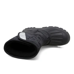 Winter Thicken Warm Plush Lining Fishing Boots Anti-Slip Wear-Resistance Outsole Thermal And Waterproof Snow Boots