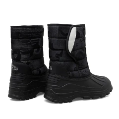 Winter Thicken Warm Plush Lining Fishing Boots Anti-Slip Wear-Resistance Outsole Thermal And Waterproof Snow Boots