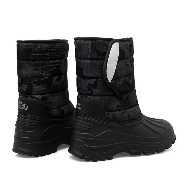 Winter Thicken Warm Plush Lining Fishing Boots Anti-Slip Wear-Resistance Outsole Thermal And Waterproof Snow Boots