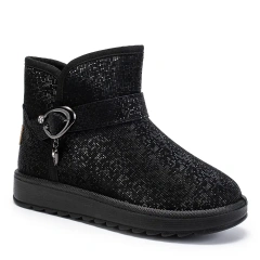 Women Winter Outdoor Warm Plush Flat Snow Boots Anti-Slip And Comfortable Snow Winter Shoes For Women