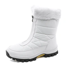 Winter New Casual Umbrella Cloth Plush Warm Snow Boots Fashion Waterproof Thickened Snow Boots For Women