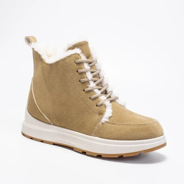 Wholesale Women's Winter Warm Plush Lining Ankle Snow Boots Lace-up Soft And Comfortable Snow Shoes For Women