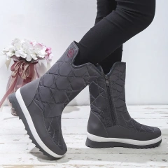 Winter New Fashion Student Casual Plush Boots Girls Snow Shoes Women Plush Warm Warm Short Boots Female