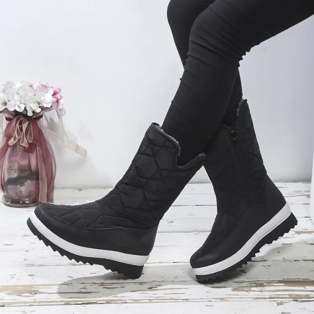 Winter New Fashion Student Casual Plush Boots Girls Snow Shoes Women Plush Warm Warm Short Boots Female