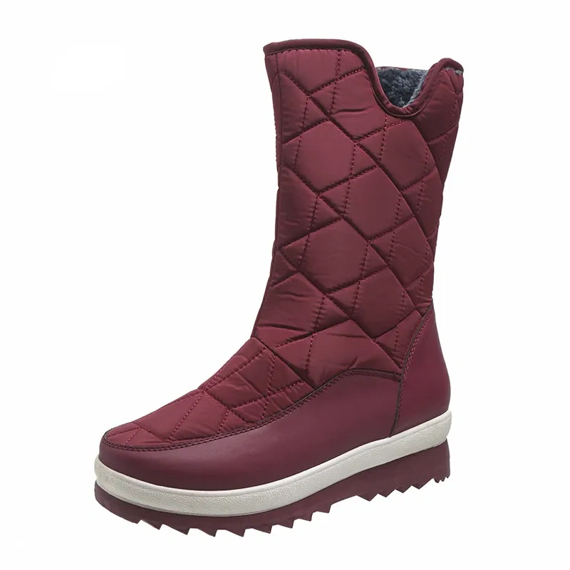 Winter New Fashion Student Casual Plush Boots Girls Snow Shoes Women Plush Warm Warm Short Boots Female